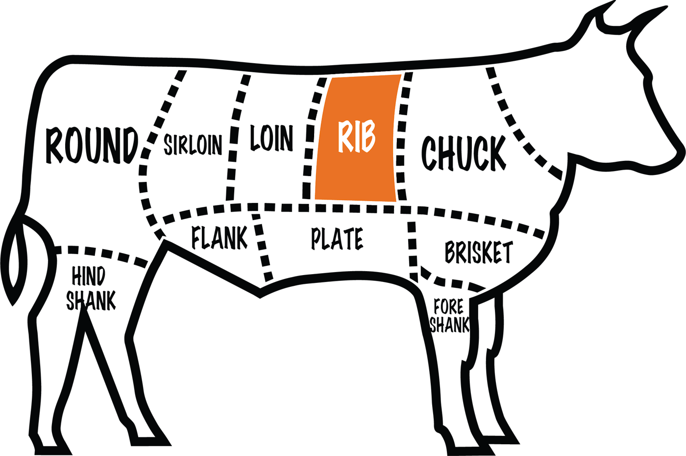 Ribeye Steak Cow EDU Image